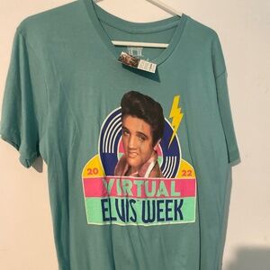 Official Graceland Virtual Elvis Week 2022 T-Shirt (Size S) NEW With Tags